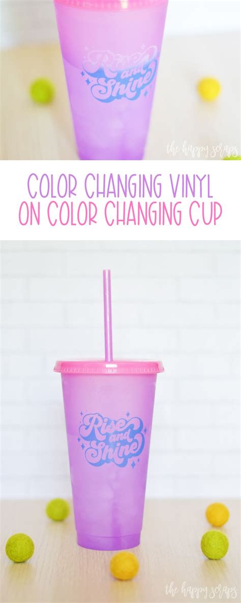 Cups that change hues with a touch of magic